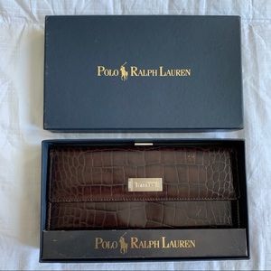 Polo Ralph Lauren Brown Leather Wallet